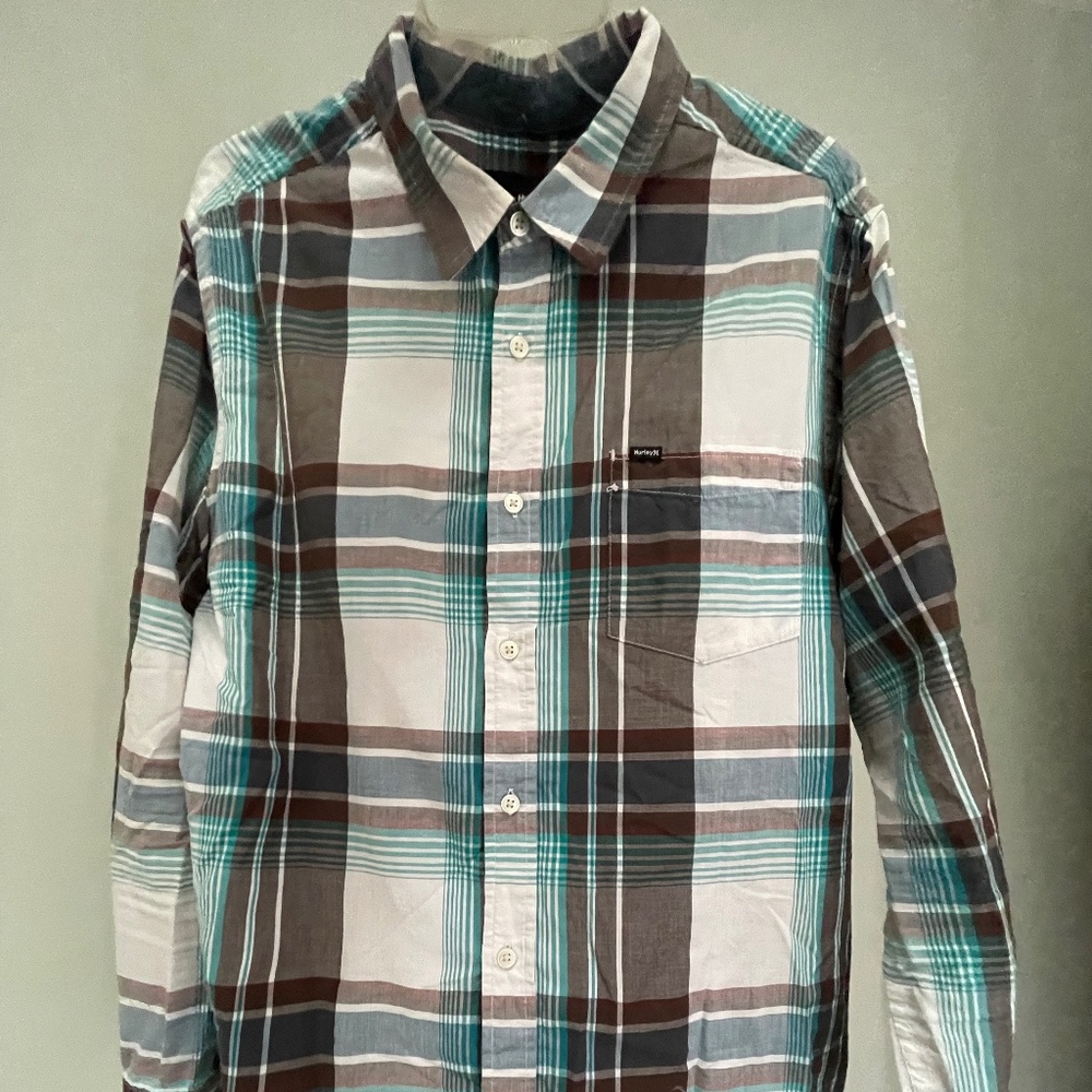 Hurley Mens Long Sleeve Shirt